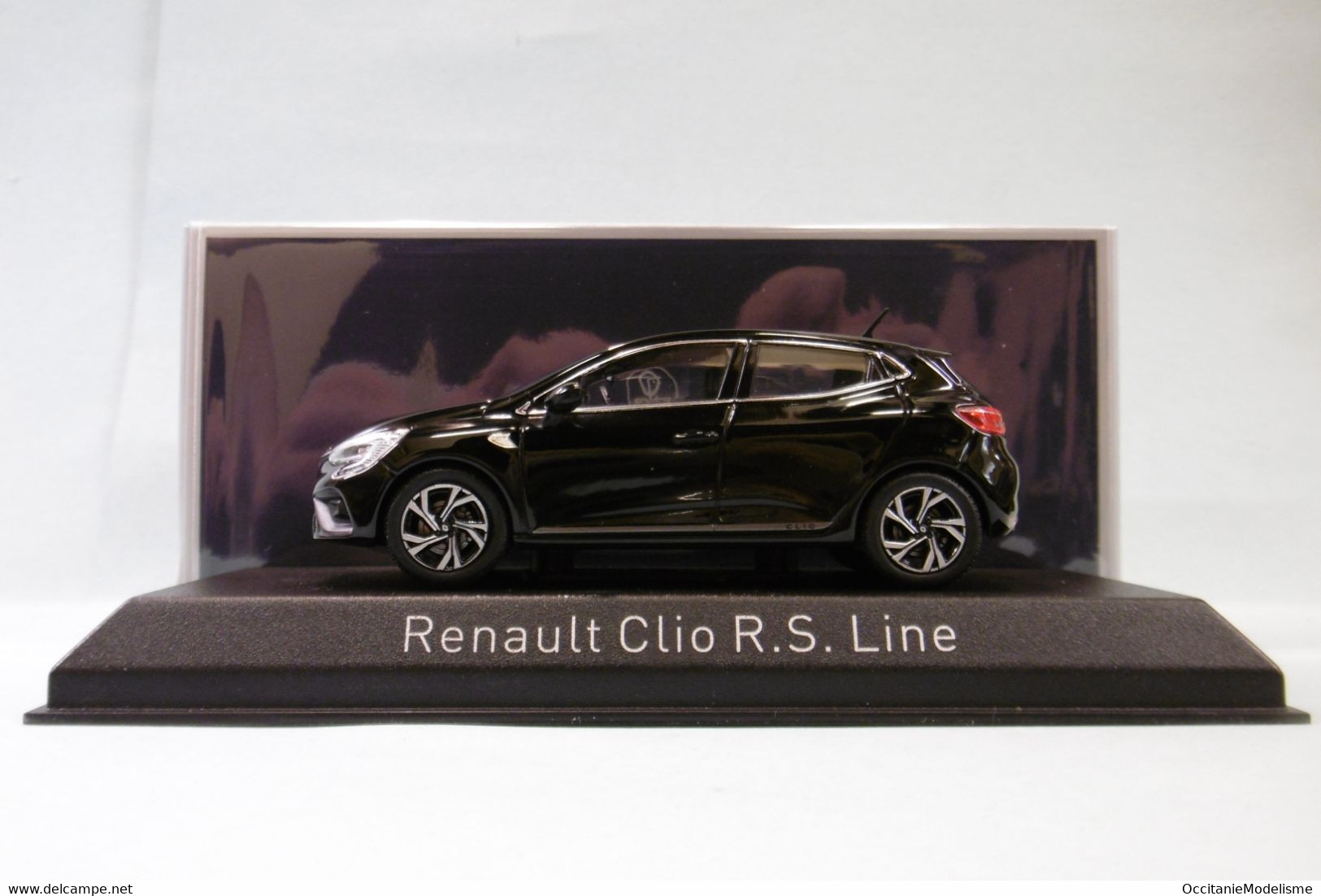 Norev - RENAULT CLIO RS Line 2019 noir réf. 517584 Neuf NBO 1/43