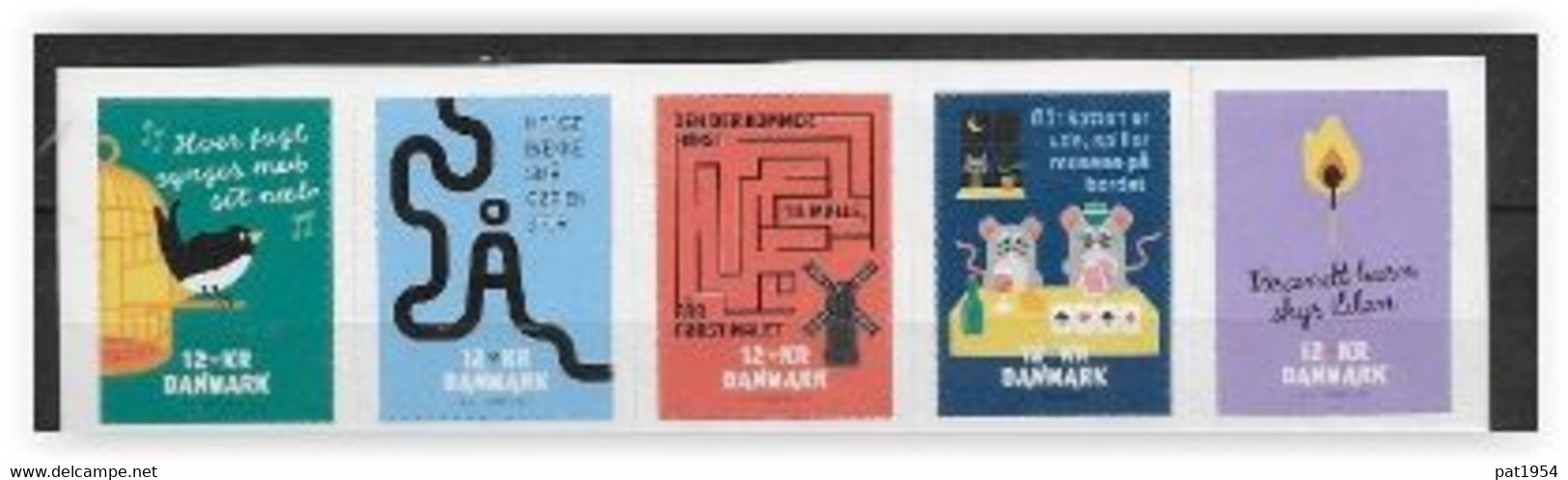 Danemark 2022 Série Neuve Proverbes - Unused Stamps