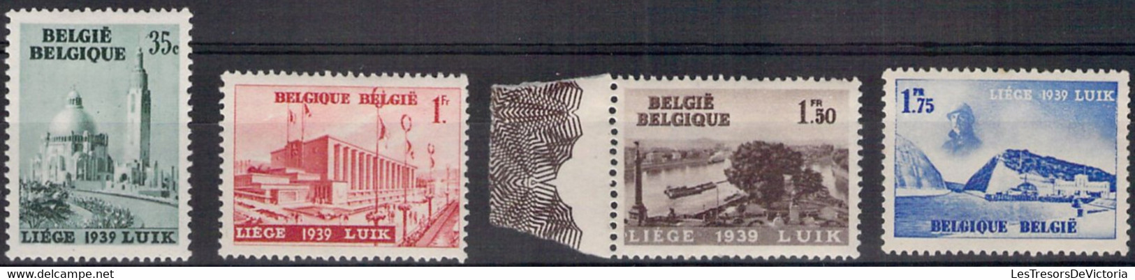 Belgique - COB 484/87 **MNH - 1938 - Cote 15 COB 2022 - Nuevos