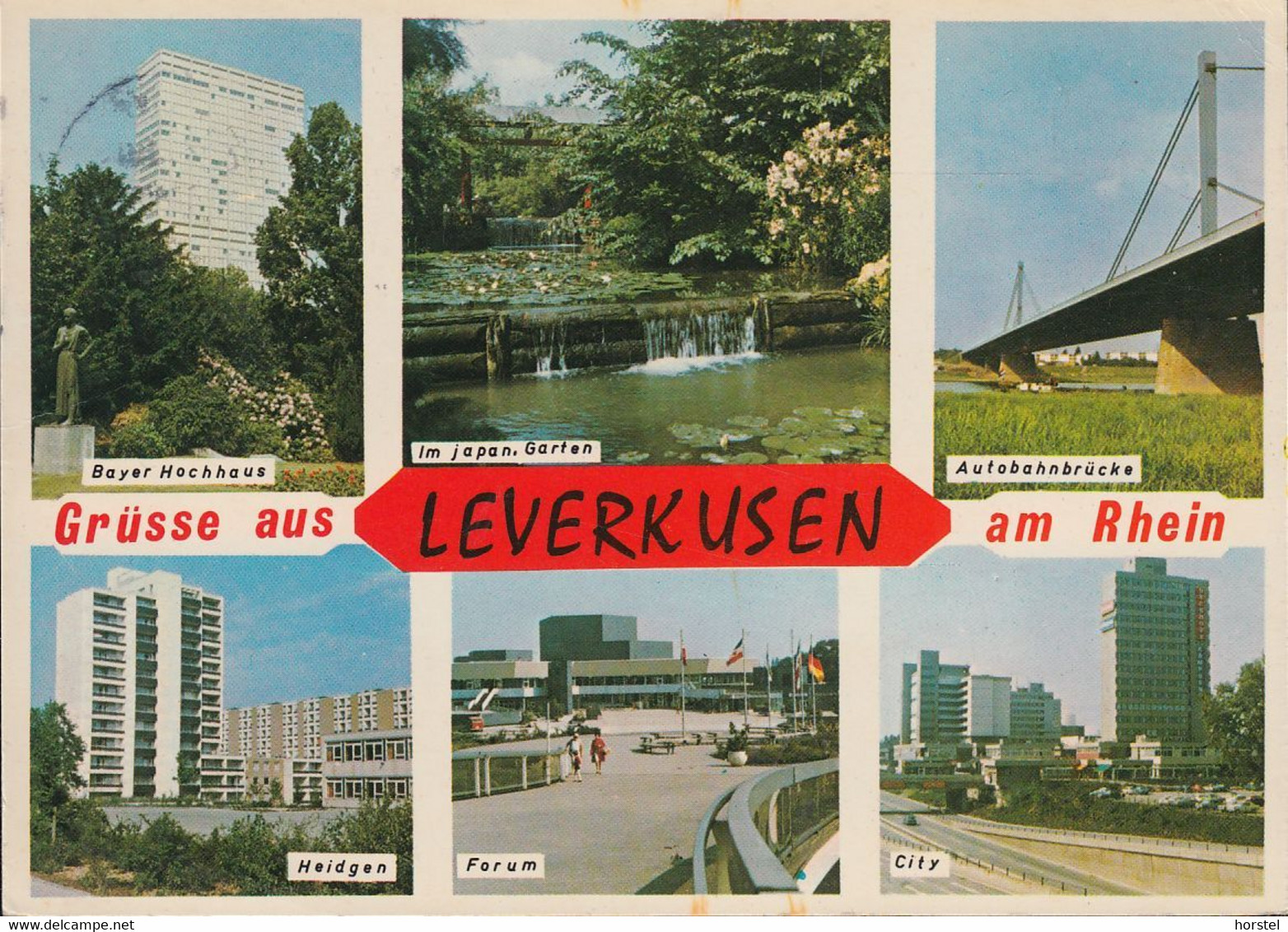 D-51373 Leverkusen - Alte Ansichten - Bayer Hochhaus - Autobahnbrücke - Heidgen - Forum - Nice Stamp "cept" - Leverkusen