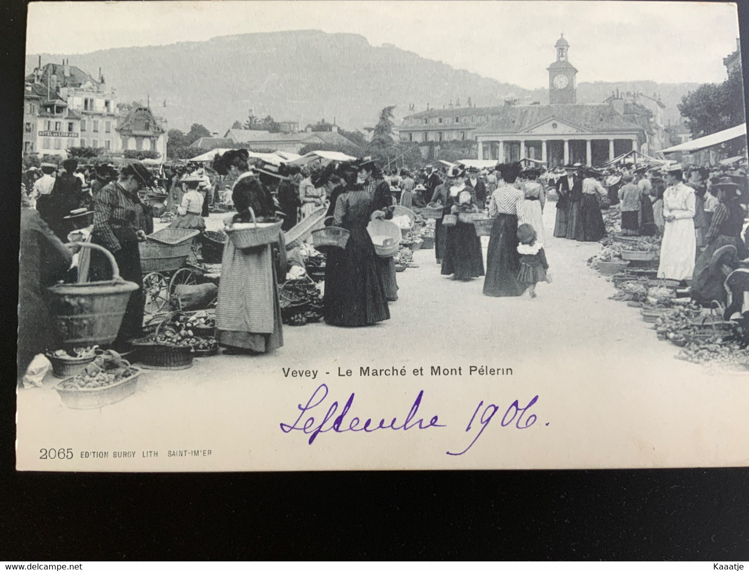 Vevey - Le Marche Et Mont  Pélerin - Vevey