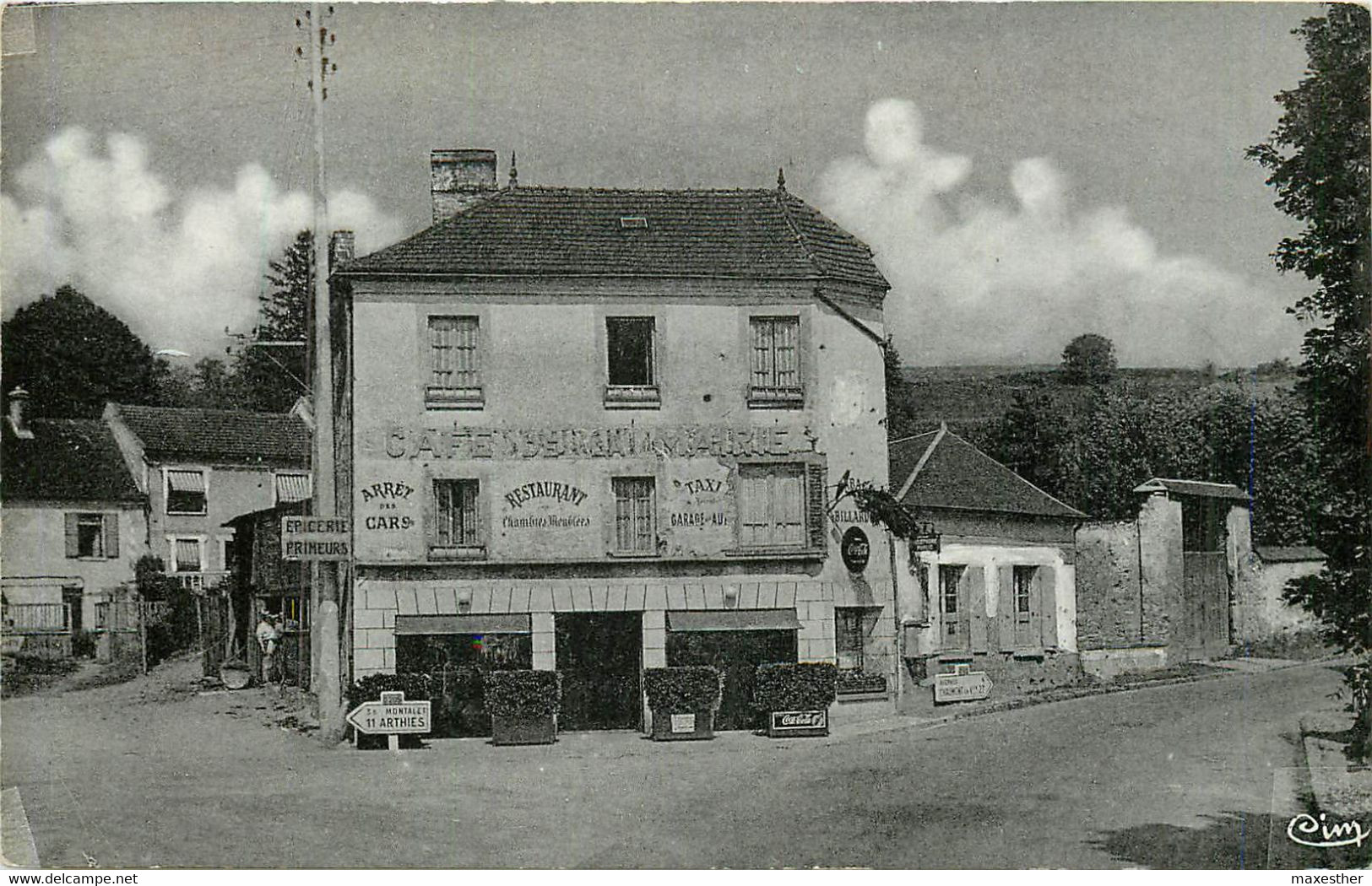 SERAINCOURT Carrefour Des Routes De Jambville Et Montalet - Seraincourt