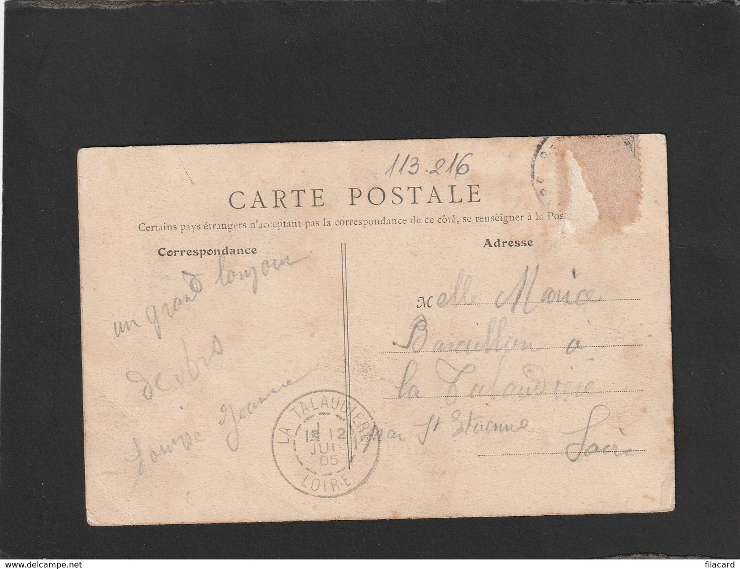 113216        Francia,    Ars-sur-Formans,  Abside  De La  Basilique,  VGSB  1905 - Ars-sur-Formans