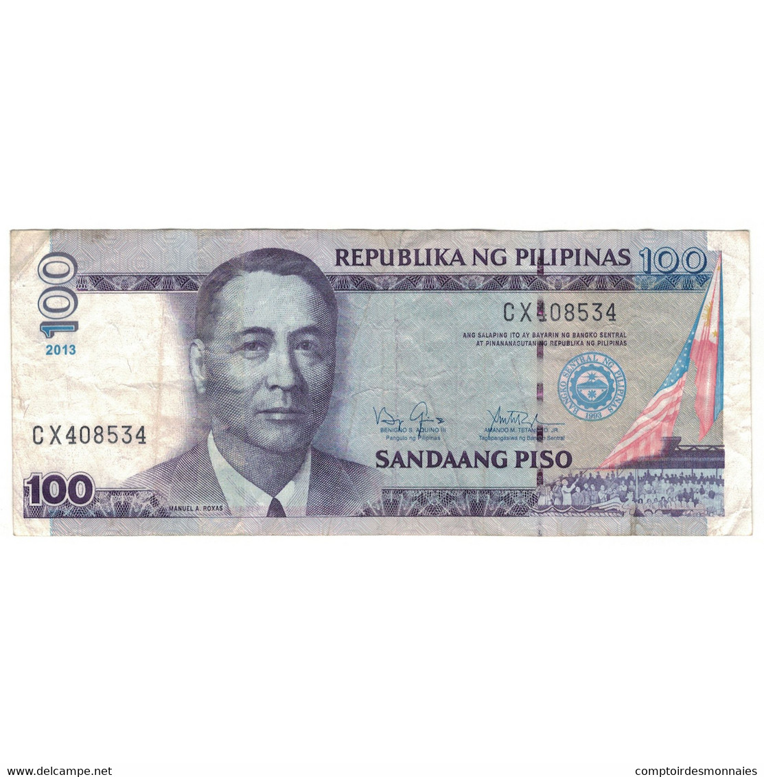 Billet, Philippines, 100 Piso, 2004, 2004, KM:194e, TB - Philippines