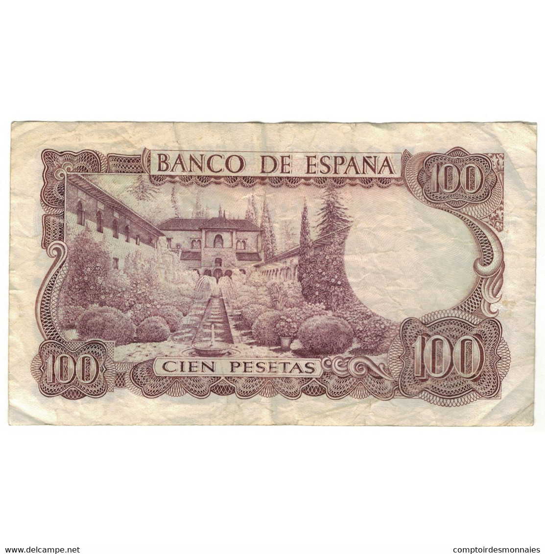 Billet, Espagne, 100 Pesetas, 1970, 1970-11-17, KM:152a, TB - 1-2 Pesetas