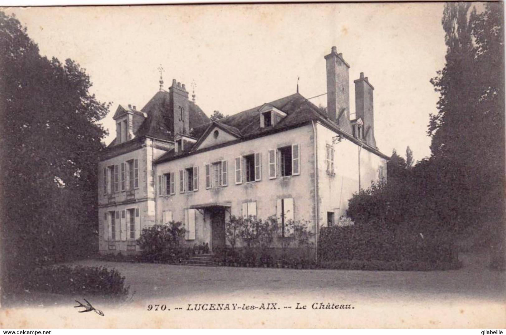 58  - Nievre -  LUCENAY Les AIX - Le Chateau - Otros & Sin Clasificación