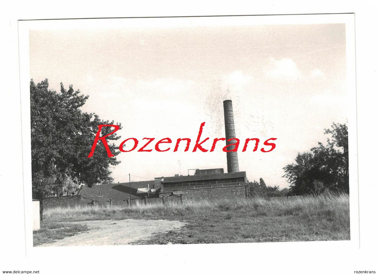 Unieke Oude Foto Kontich Kazerne Borstelfabriek  ZELDZAAM - Kontich