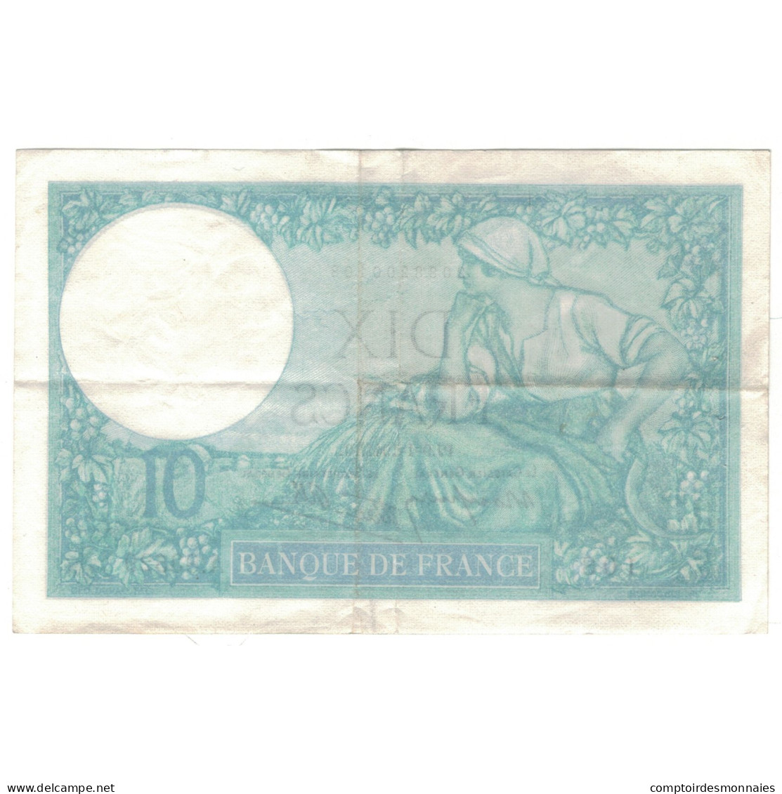 France, 10 Francs, Minerve, 1941, A.83529, TTB+, Fayette:7.27, KM:84 - 10 F 1916-1942 ''Minerve''