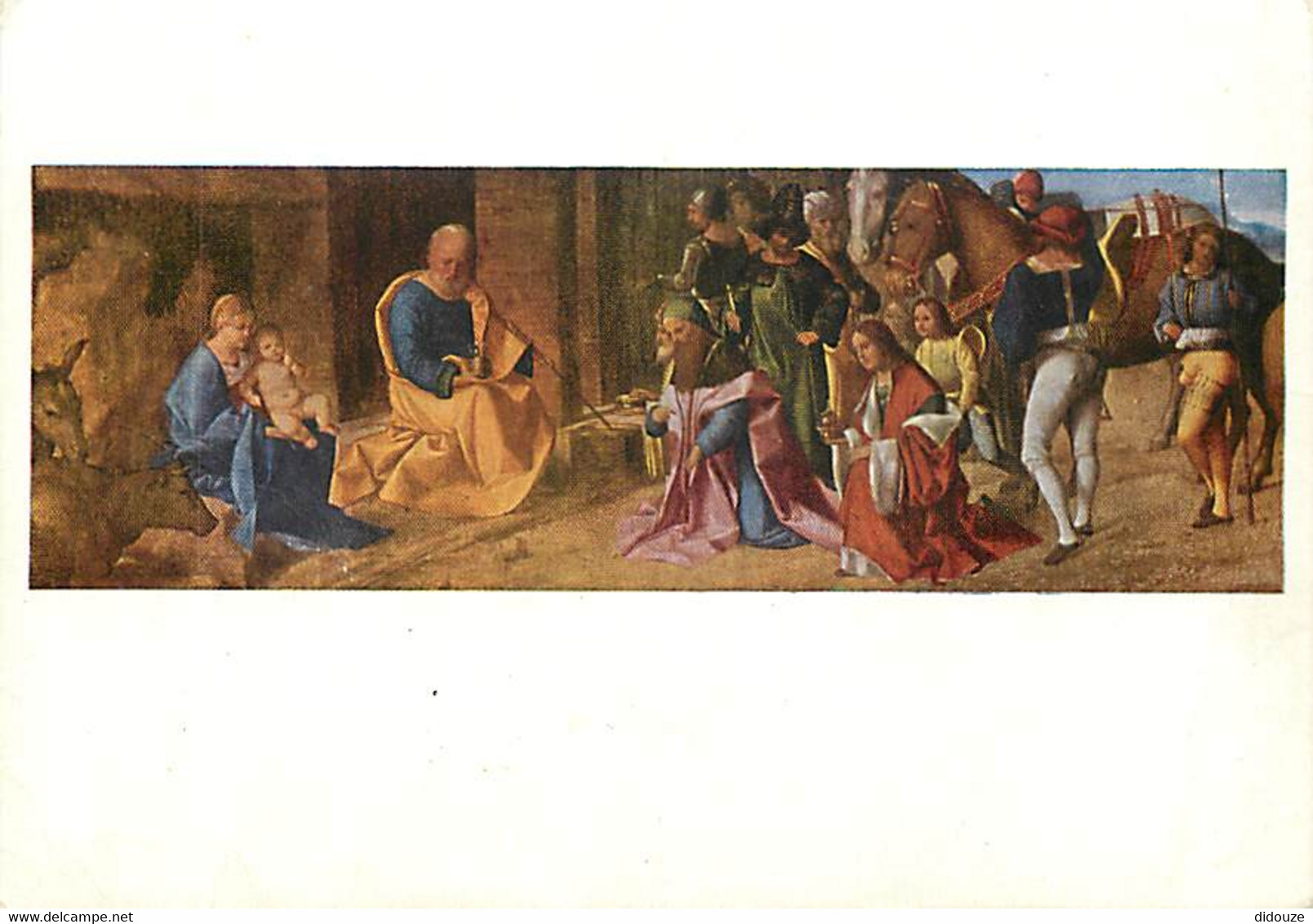 Art - Peinture Religieuse - Giorgione - The Adoration Of The Magi - L'adoration Des Mages - CPM - Voir Scans Recto-Verso - Tableaux, Vitraux Et Statues