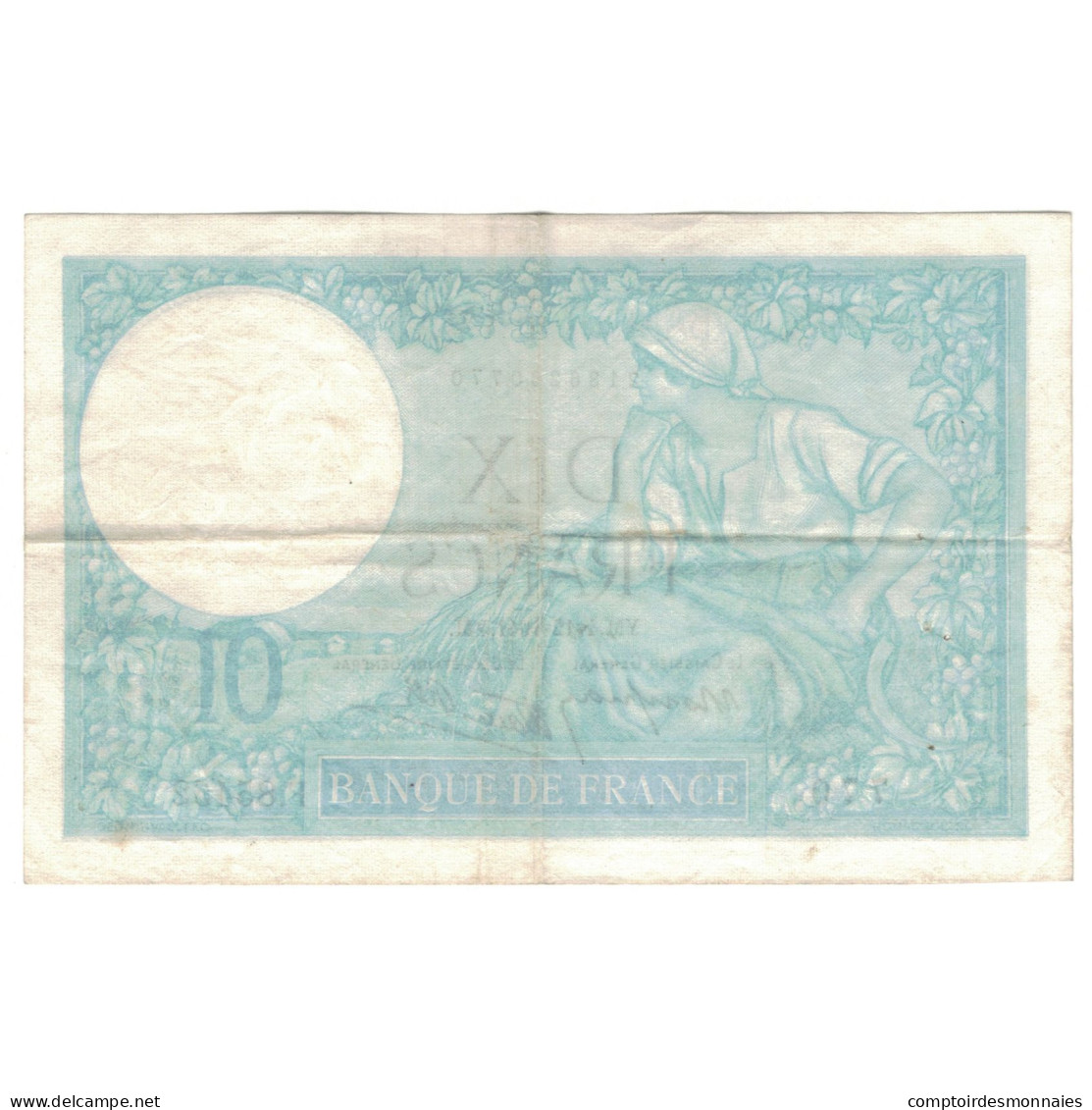 France, 10 Francs, Minerve, 1941, F.85452, TTB, Fayette:7.30, KM:84 - 10 F 1916-1942 ''Minerve''