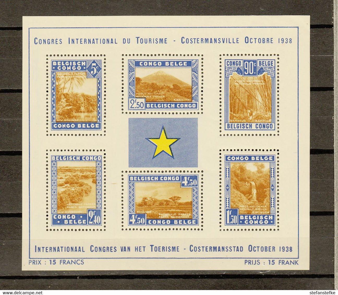 Congo Belge Ocb Nr :  BL2 ** MNH  (zie  Scan) - Blocs