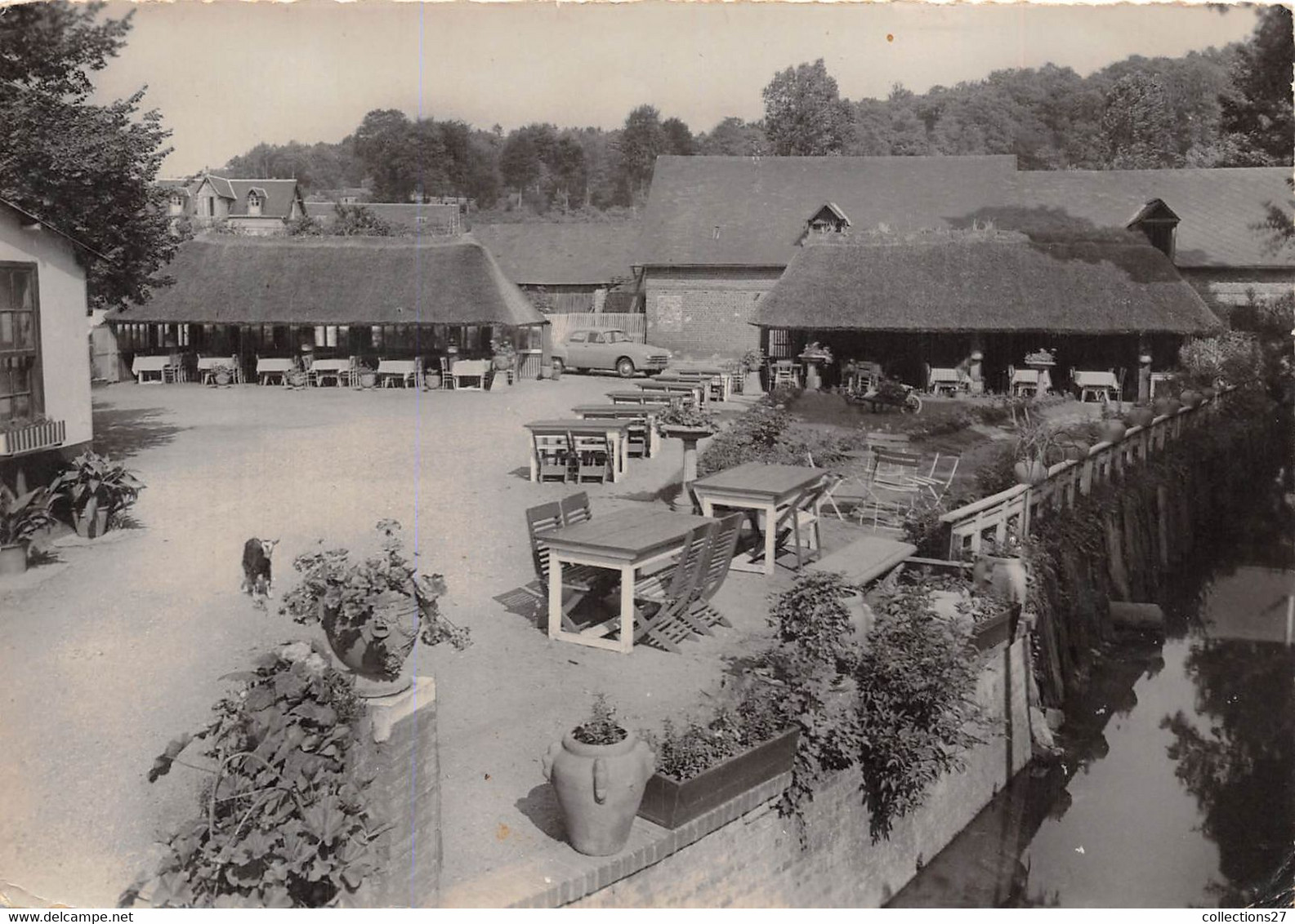 76-CLERES- HÔTEL DU CHEVAL NOIR - Clères