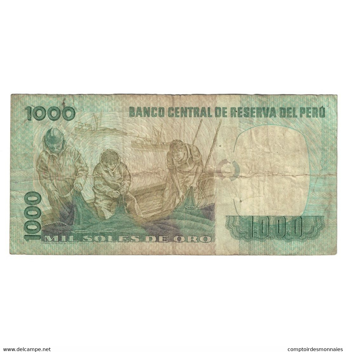 Billet, Pérou, 1000 Soles De Oro, 1979, 1979-05-03, KM:118, TB - Pérou