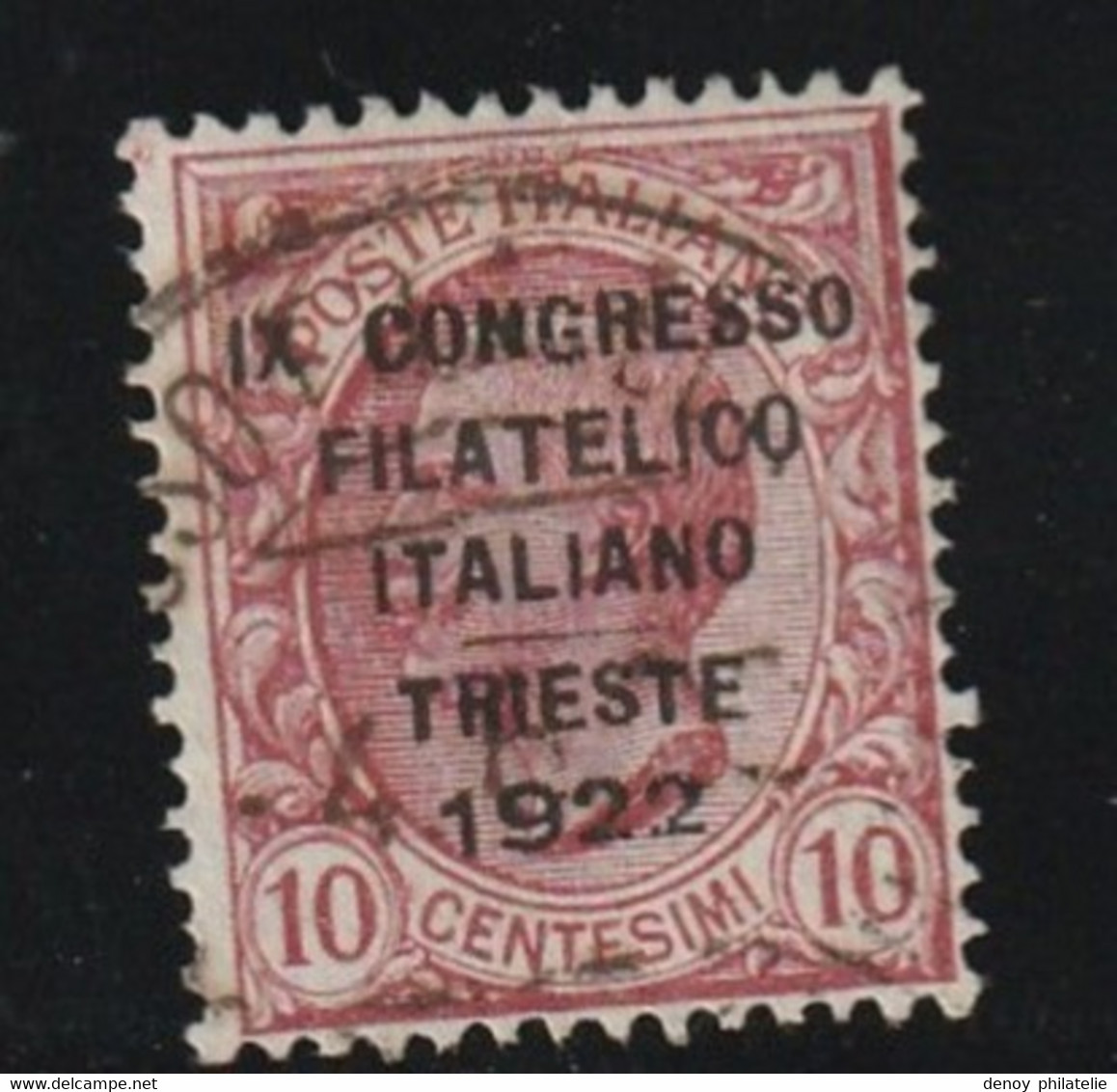Italii N° 117 Oblitéré Premier Choix Trieste 1922 - Usados