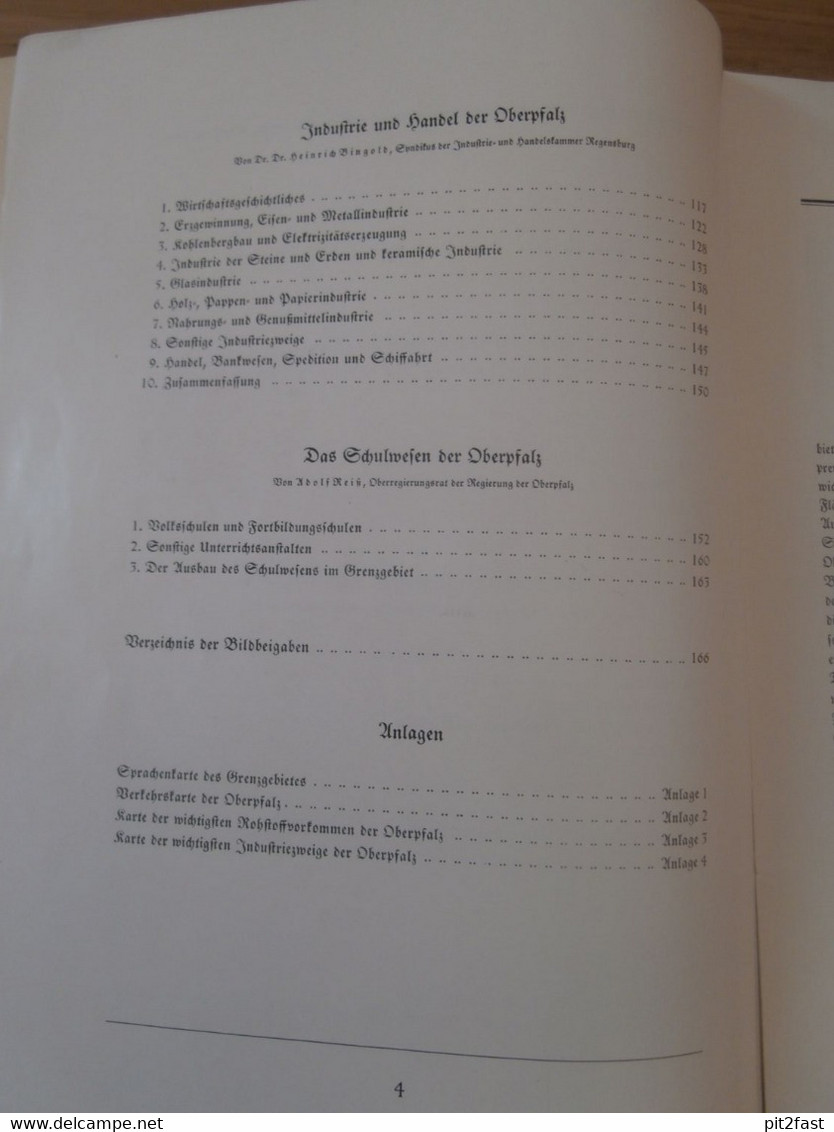 Die Bayerische Oberpfalz , 1928 , Ein Deutsches Ostgrenzgebiet , Bayern , Pfalz , Grenze !!! - Sin Clasificación