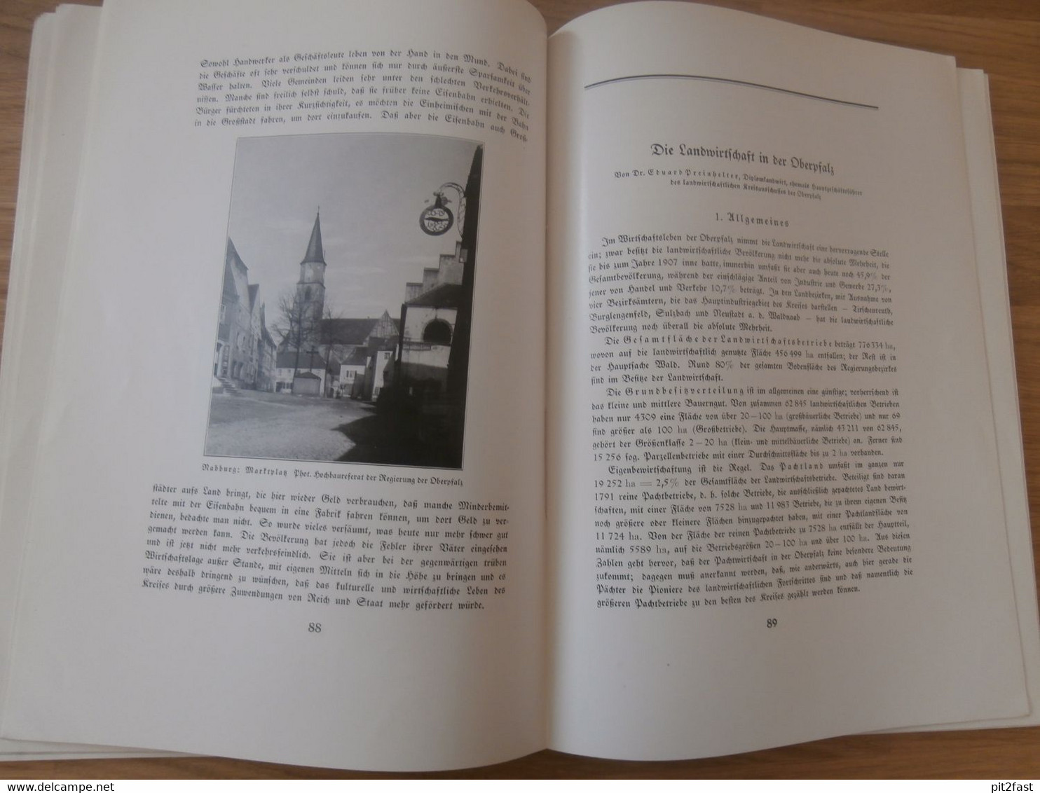 Die bayerische Oberpfalz , 1928 , ein deutsches Ostgrenzgebiet , Bayern , Pfalz , Grenze !!!