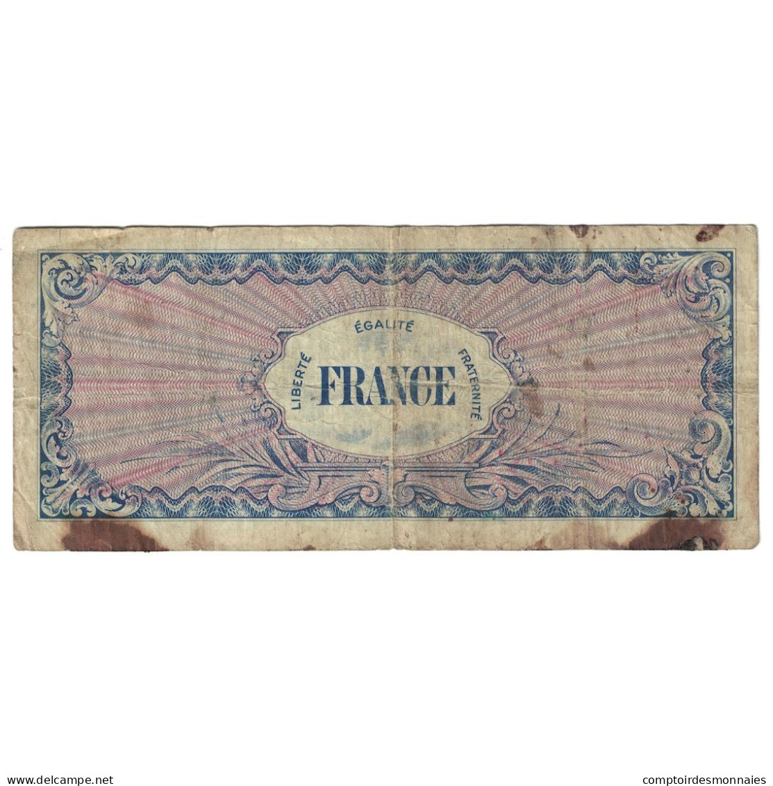 France, 100 Francs, 1945 Verso France, 1945, Série 5, B+, Fayette:VF25.5 - 1945 Verso France