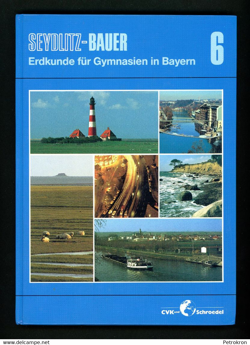 Seydlitz-Bauer Schroedel Erdkunde Gymnasium Bayern Klasse 6 Retro 1987 Wie Neu! - School Books