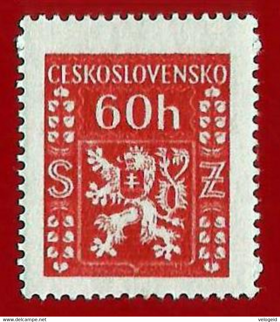 Checoslovaquia. 1947. Coat Of Arms. Lion. Official Stamps - Francobolli Di Servizio