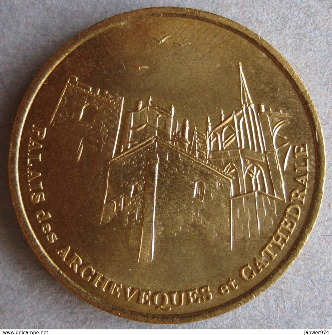 Narbonne 1 Euro 1997, Palais Des Archevêques Et Cathédrale - Euros Des Villes