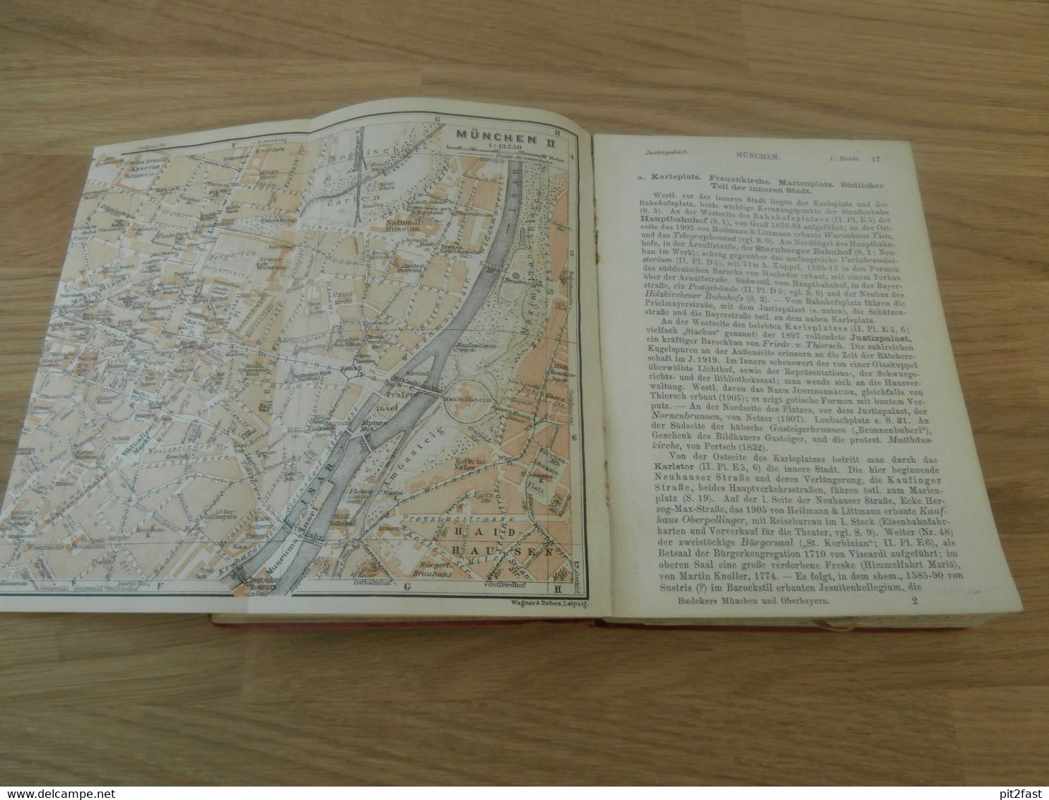 Baedekers Oberbayern , 1921, Reisehandbuch , Bayern , Reklame , Tegernsee , Berchtesgaden , Friedrichshafen , Immenstadt