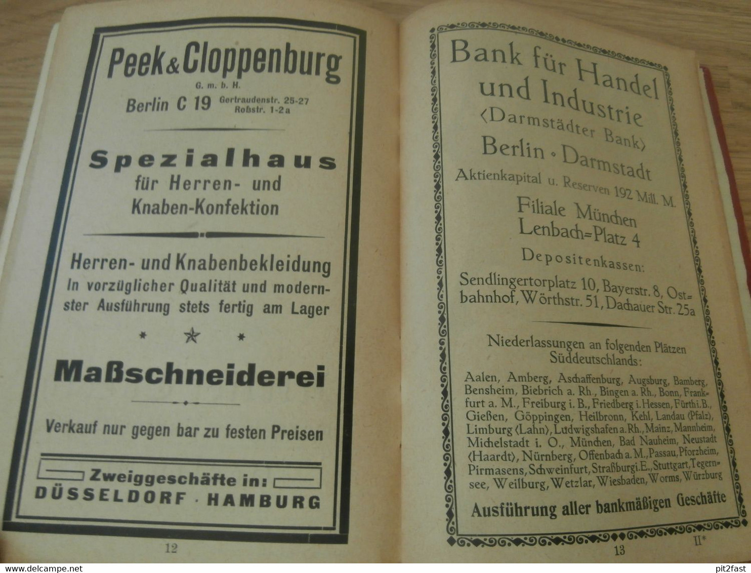 Baedekers Oberbayern , 1921, Reisehandbuch , Bayern , Reklame , Tegernsee , Berchtesgaden , Friedrichshafen , Immenstadt