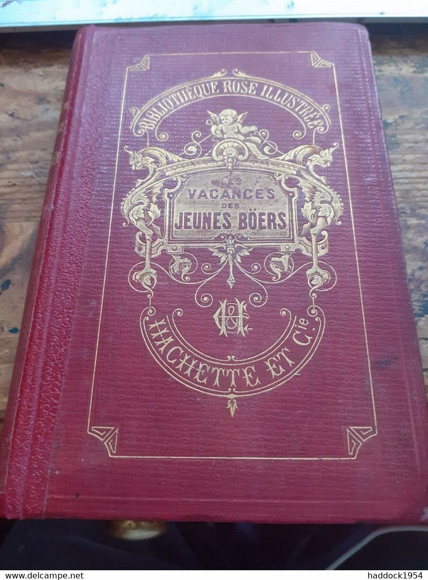 Les Vacances Des Jeunes Boers CAPITAINE MAYNE-REID Hachette 1878 - Bibliotheque Rose