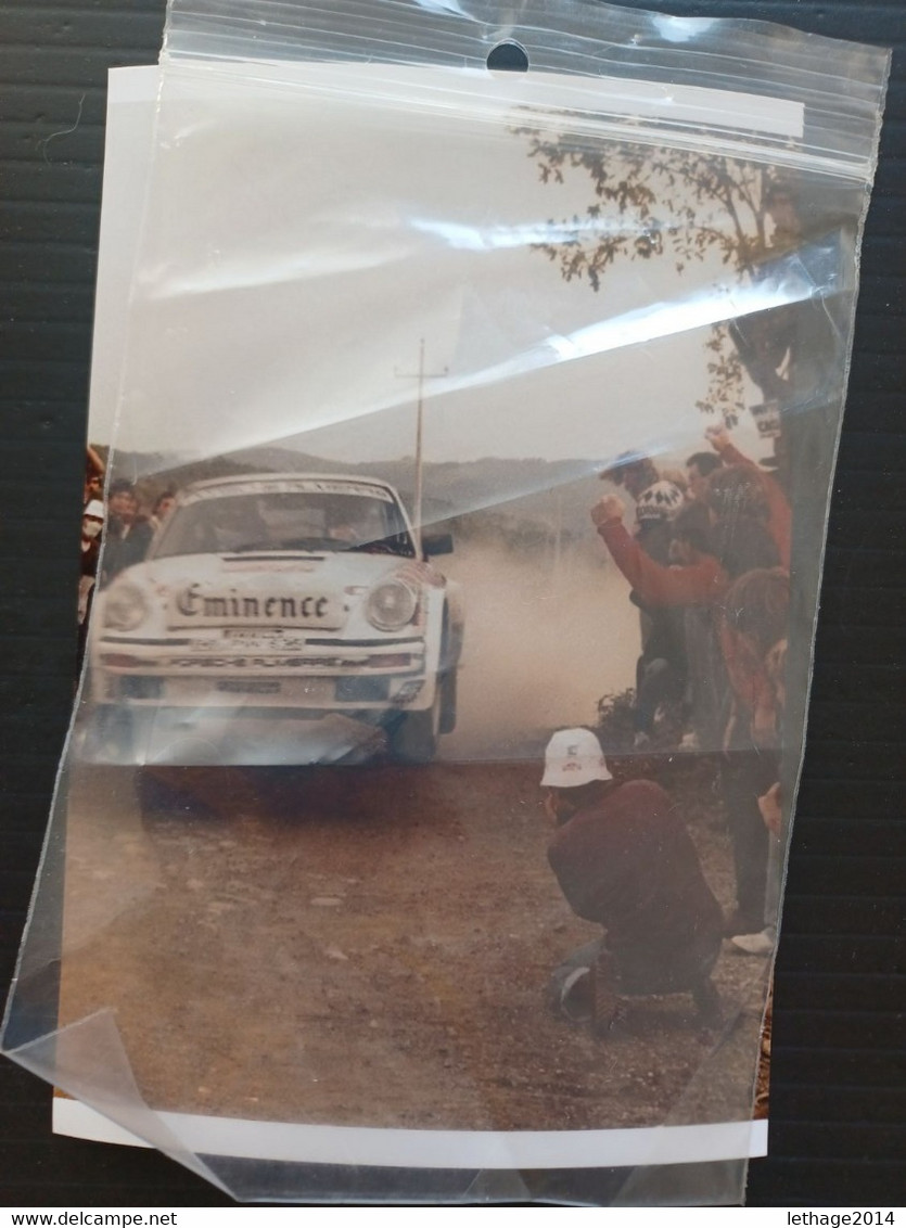 AUTO RALLY PHOTOGRAPH WITH PLASTIC ENVELOPE FOR ANTI REPRODUCTION - Automobile - F1