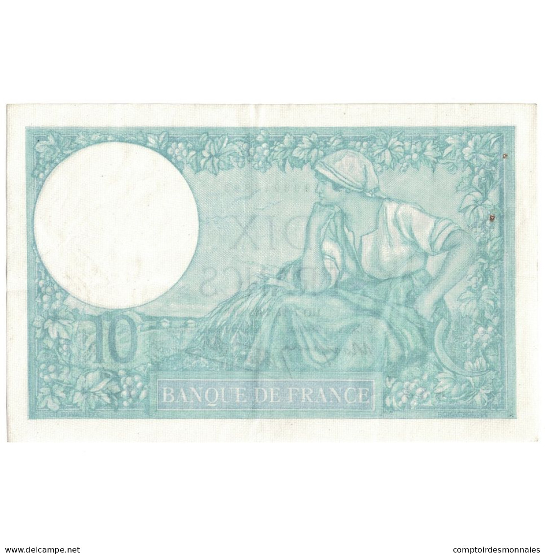 France, 10 Francs, Minerve, 1940, T.78758, SUP, Fayette:7.19, KM:84 - 10 F 1916-1942 ''Minerve''