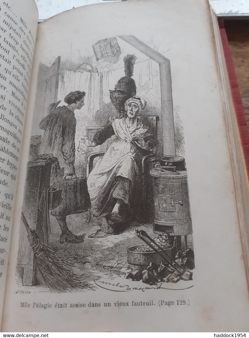 Le Bon Frère JEANNE MARCEL Hachette 1868 - Bibliothèque Rose