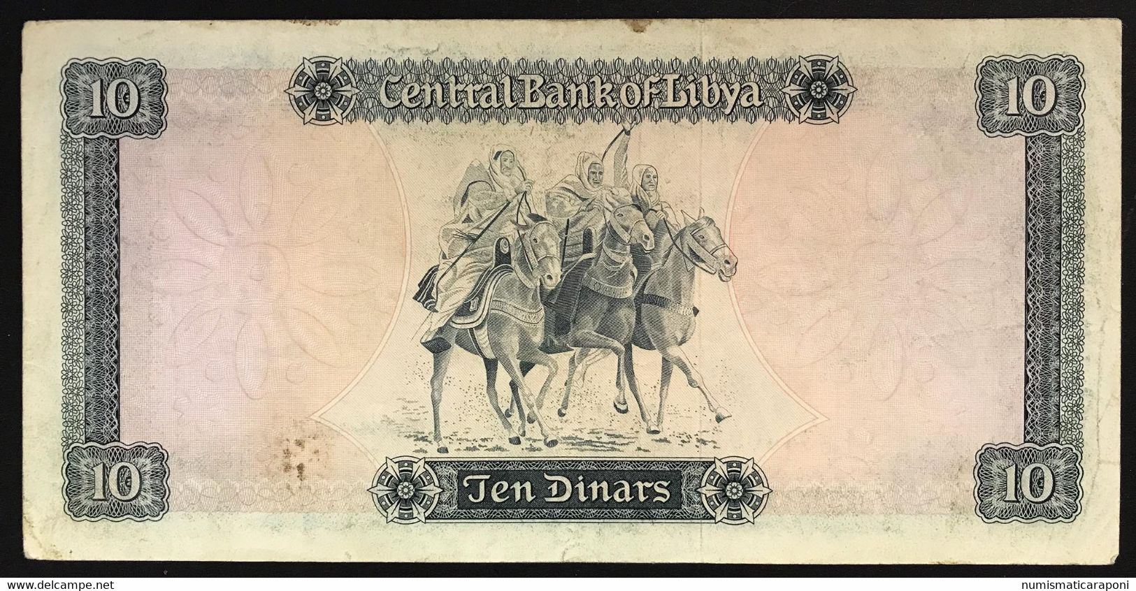 Libia Libya 10 Dinars 1972 Bb   LOTTO 991 - Libya