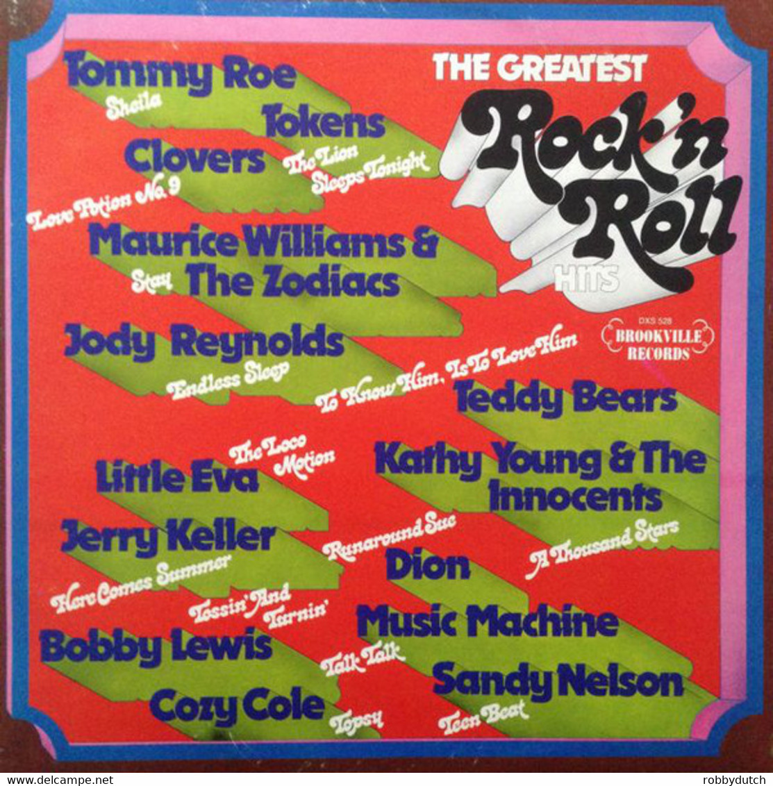 * 3LP *  THE GREATEST ROCK 'N ROLL HITS - VARIOUS (England) - Compilaties