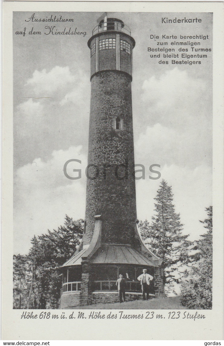 Germany - Westfalen - Aussichtsturm Auf Dem Kindelsberg - Kreuztal