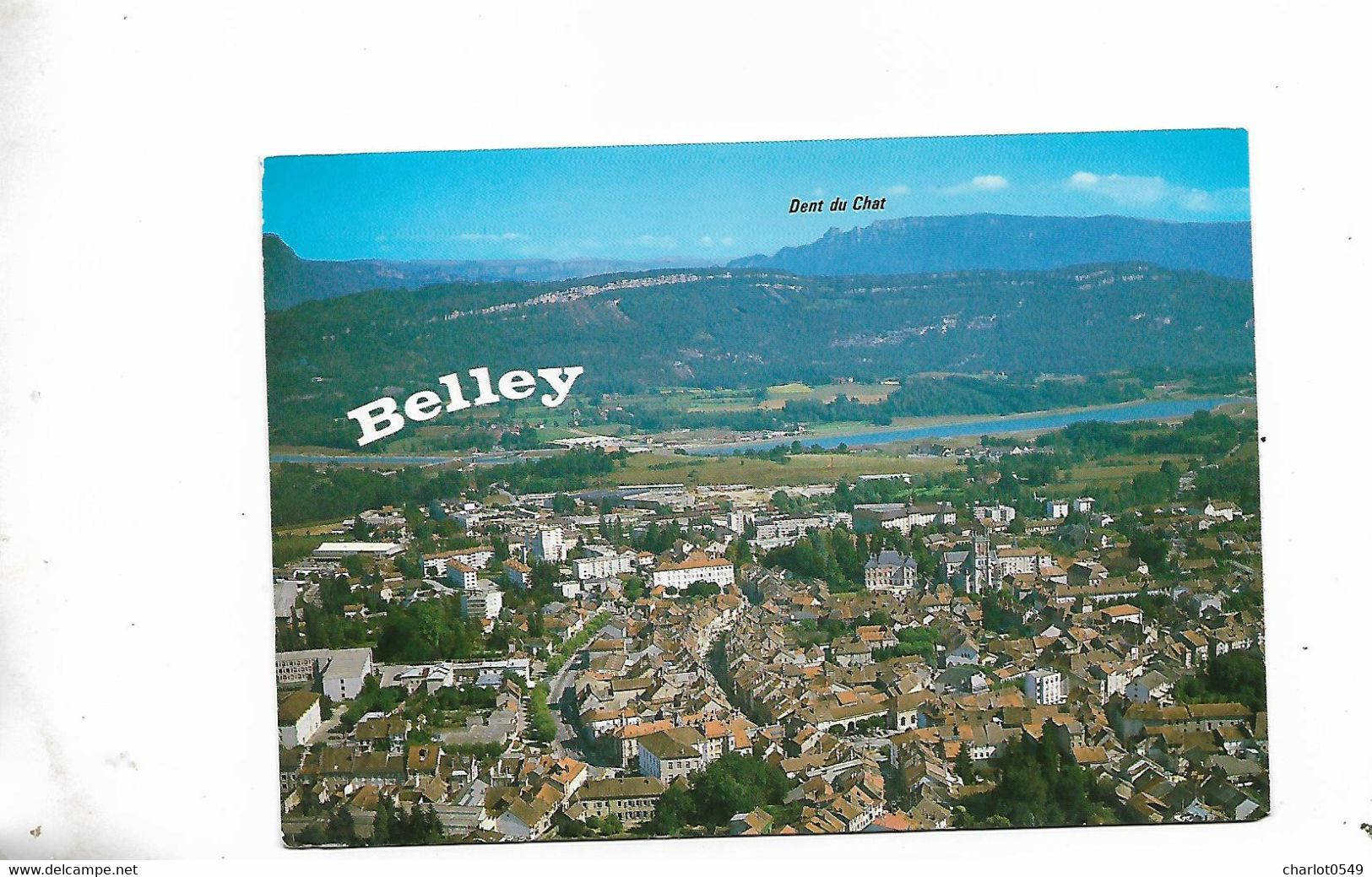 La Ville Et La Dent Du Chat - Belley