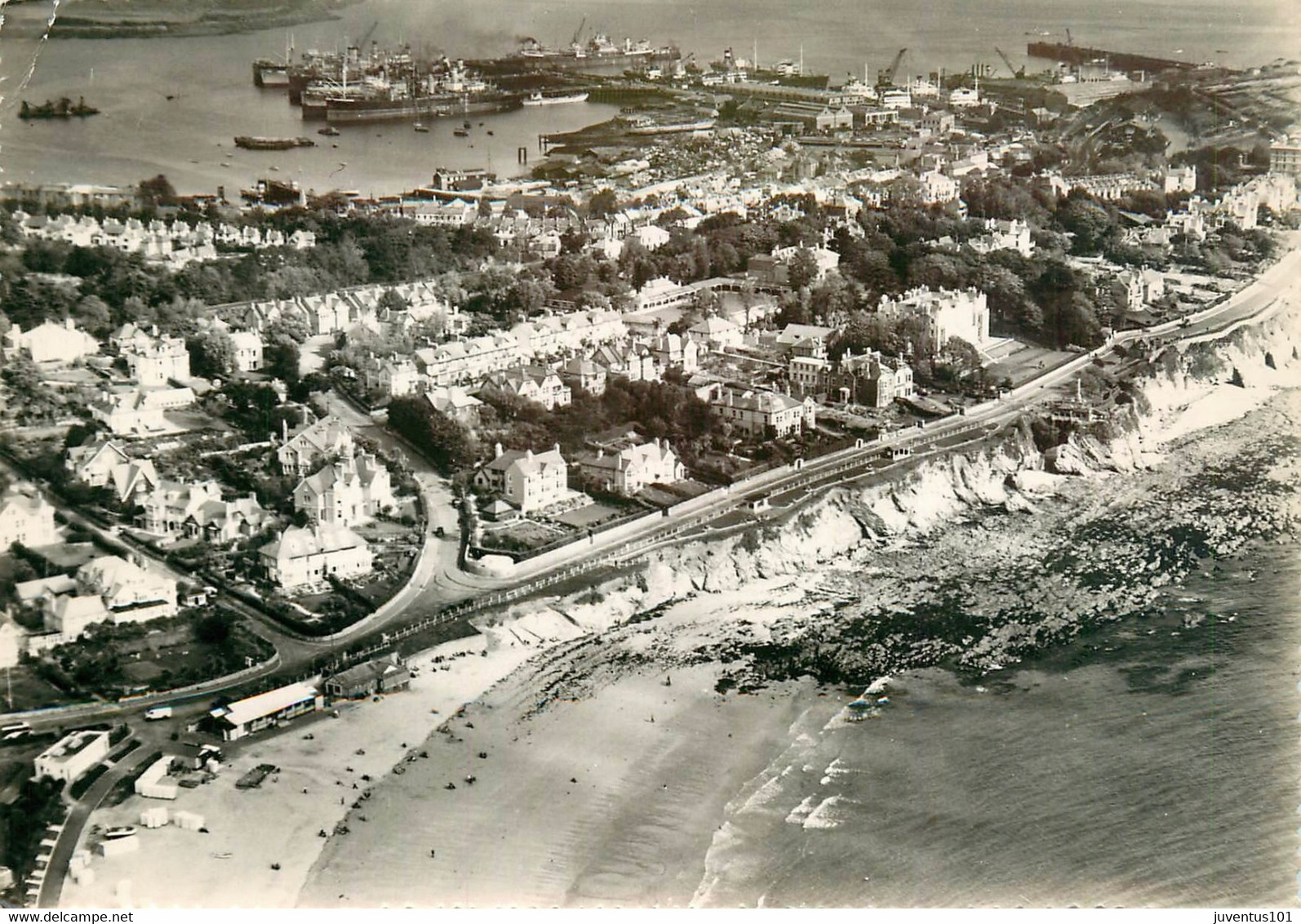 CPSM The Front And Docks, Falmouth-état Voir Scan      L1548 - Falmouth