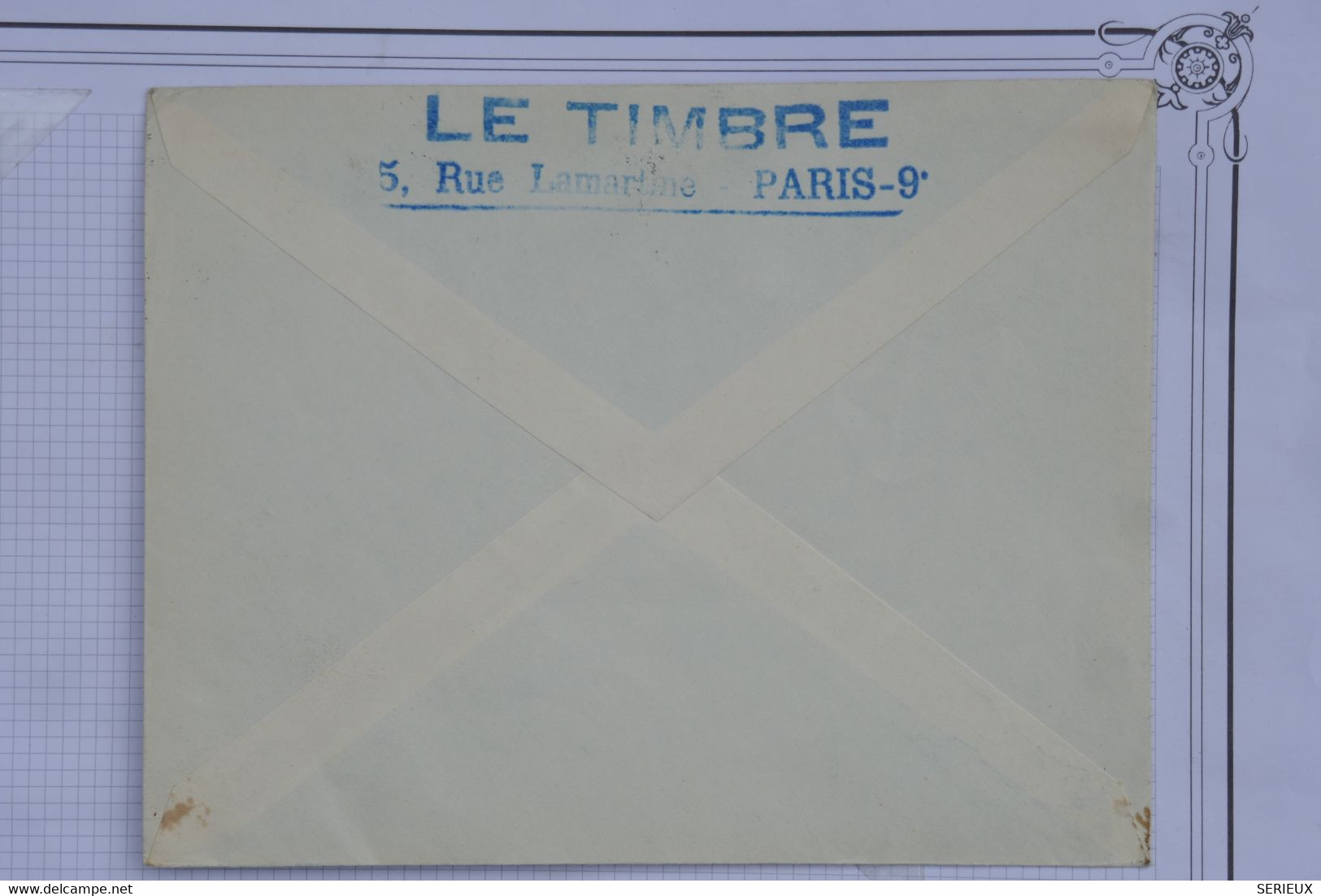 AH15 ALGERIE   BELLE LETTRE  RARE  1952  IER VOL PARIS MEXICO POUR L  AMBASSADE DE FRANCE++N° 701 50F  +AFF. PLAISANT - 1960-.... Covers & Documents