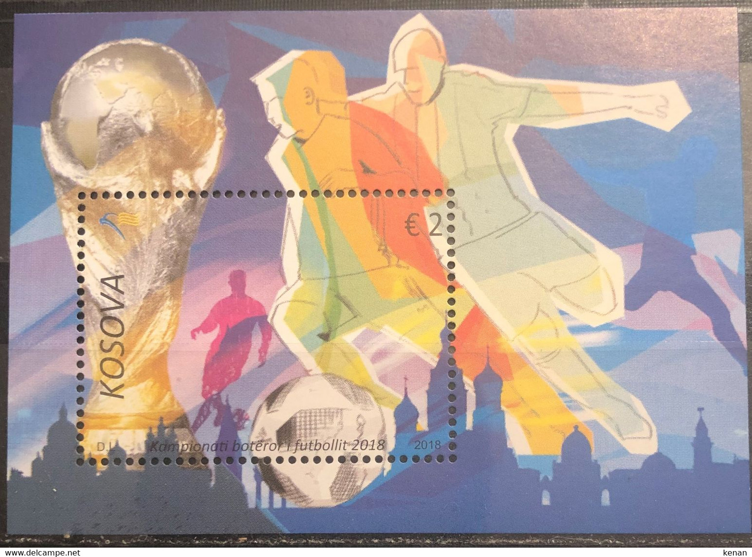 Kosovo, 2018, Block 47 (MNH) - 2018 – Russia