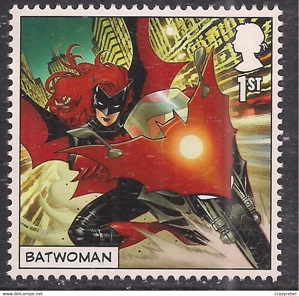 GB 2021 QE2 1st DC Comics Justice League Batwoman Umm ( C1170 ) - Unused Stamps