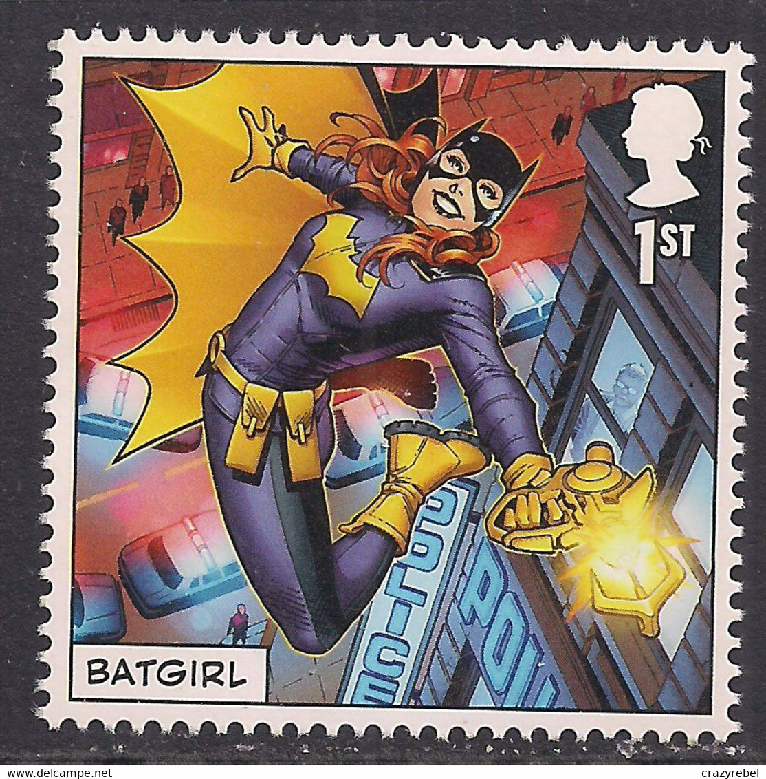 GB 2021 QE2 1st DC Comics Justice League Batgirl Umm ( C1476 ) - Unused Stamps