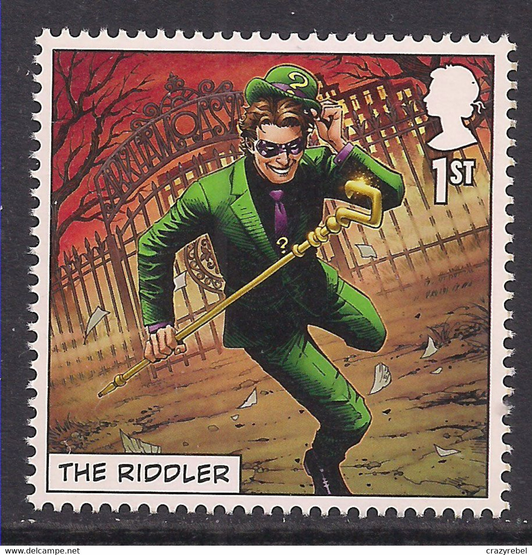 GB 2021 QE2 1st DC Comics Justice League The Riddler Umm ( C1143 ) - Unused Stamps