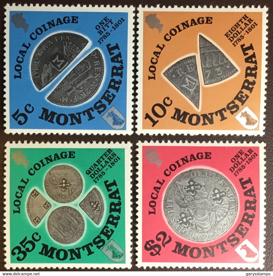 Montserrat 1975 Local Coins MNH - Montserrat