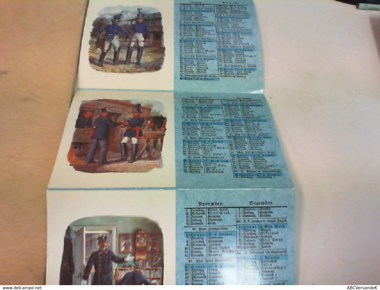 BERLINER KALENDER Auf Das Gemein Jahr 1830 Mit Kupfern - 1983 - Calendari