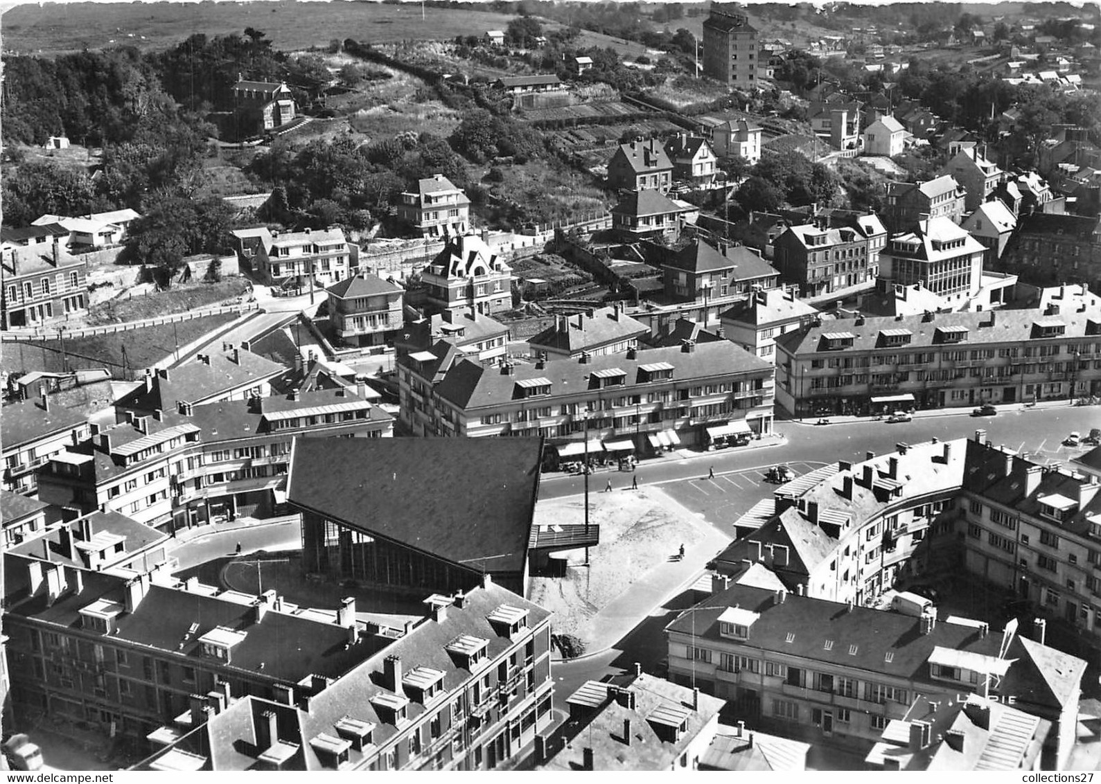 76-SAINT-VALERY-EN-CAUX- VUE DU CIEL - Saint Valery En Caux