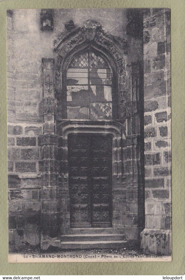 ST AMAND MONTROND  PORTE EGLISE - Saint-Amand-Montrond