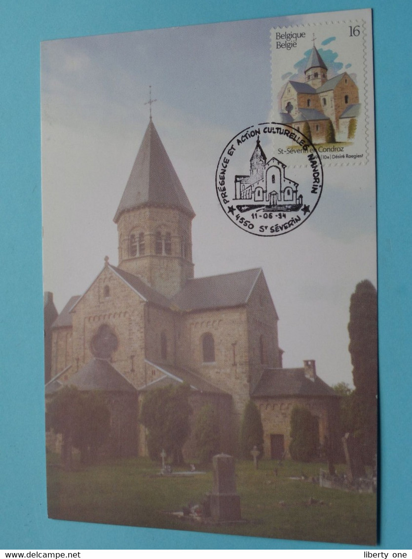 Eglise De St. Severin-en-Condroz ( Edit. Max Belgium / Eigenbrakel ) 1994 ( Zie / Voir SCANS ) ! - Nandrin