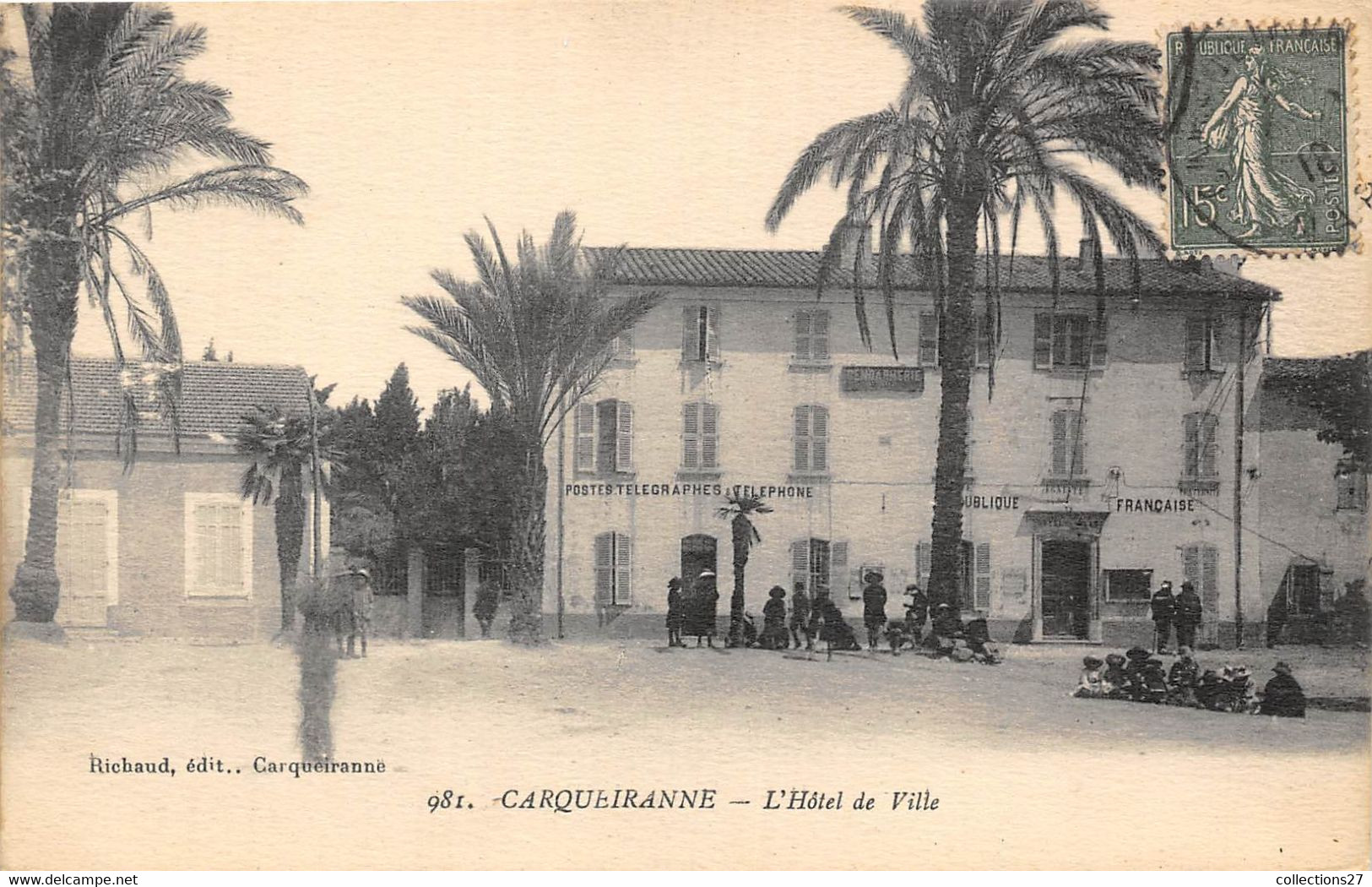 83-CARQUEIRANNE-L'HÔTEL DE VILLE - Carqueiranne