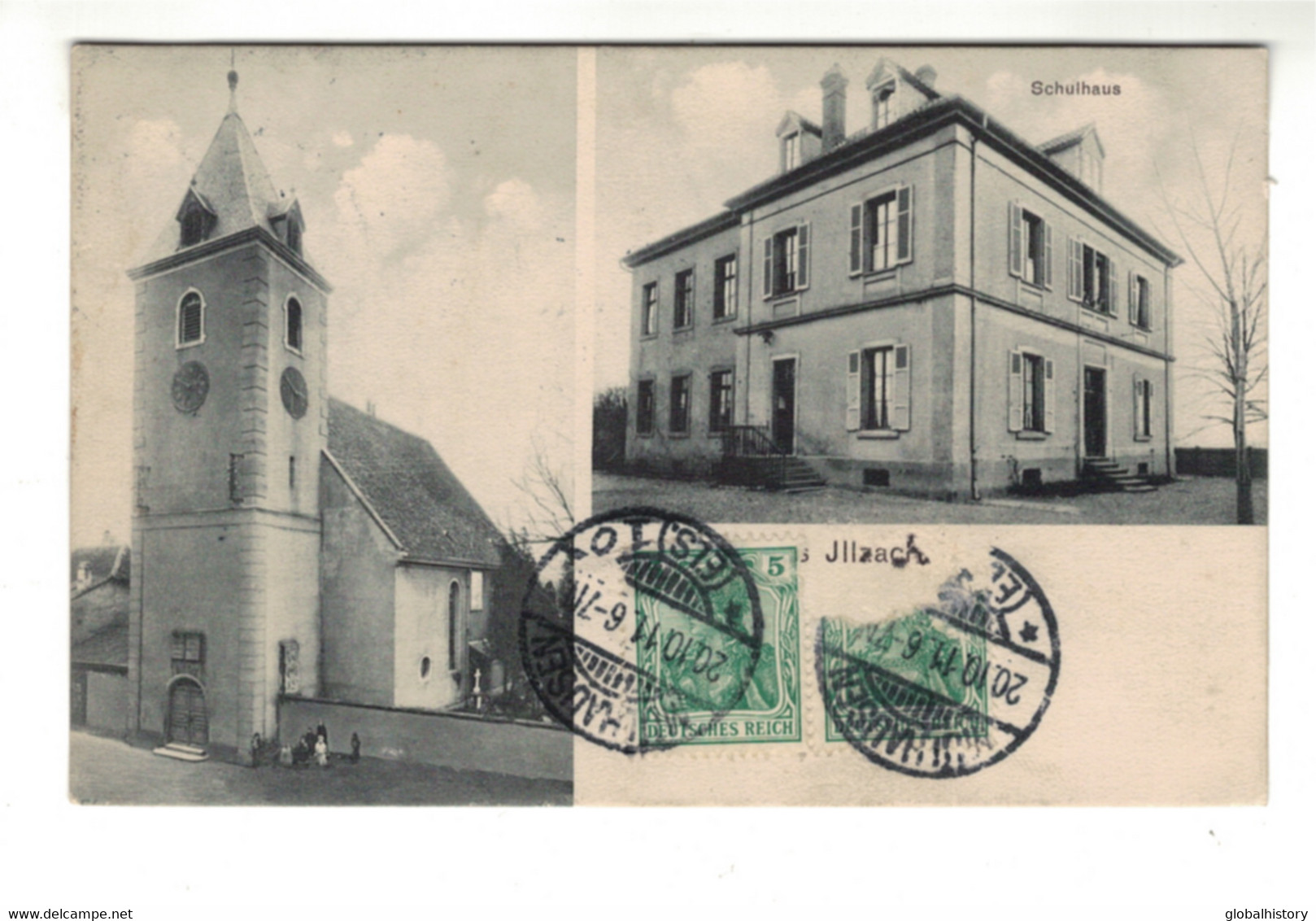 DG2780 - ILLZACH SCHULHAUS, ECOLE, KIRCHE - Otros & Sin Clasificación