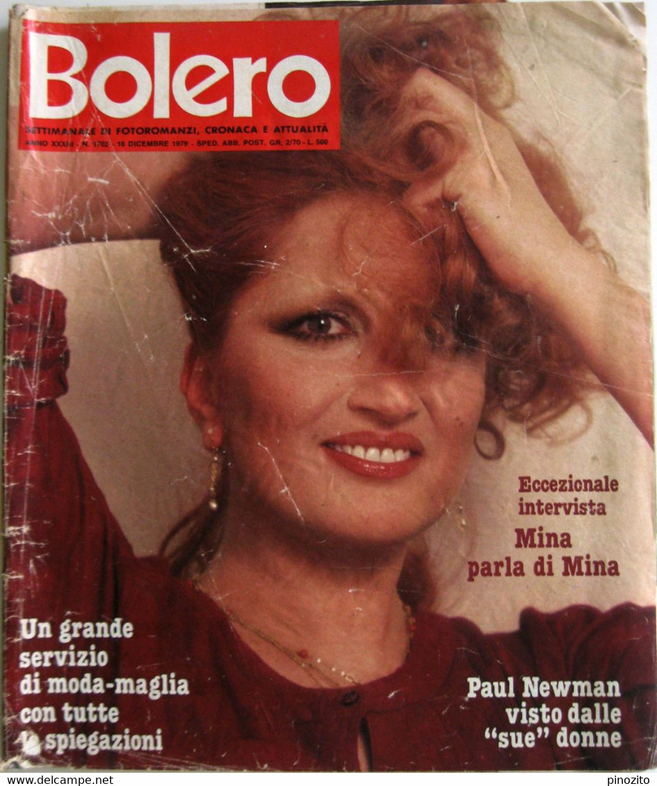 BOLERO 1702 1979 Mina New Trolls Vivien Vee Paul Newman Bruce Boxleitner Alighiero Noschese Sonia Lo Giudice - Television