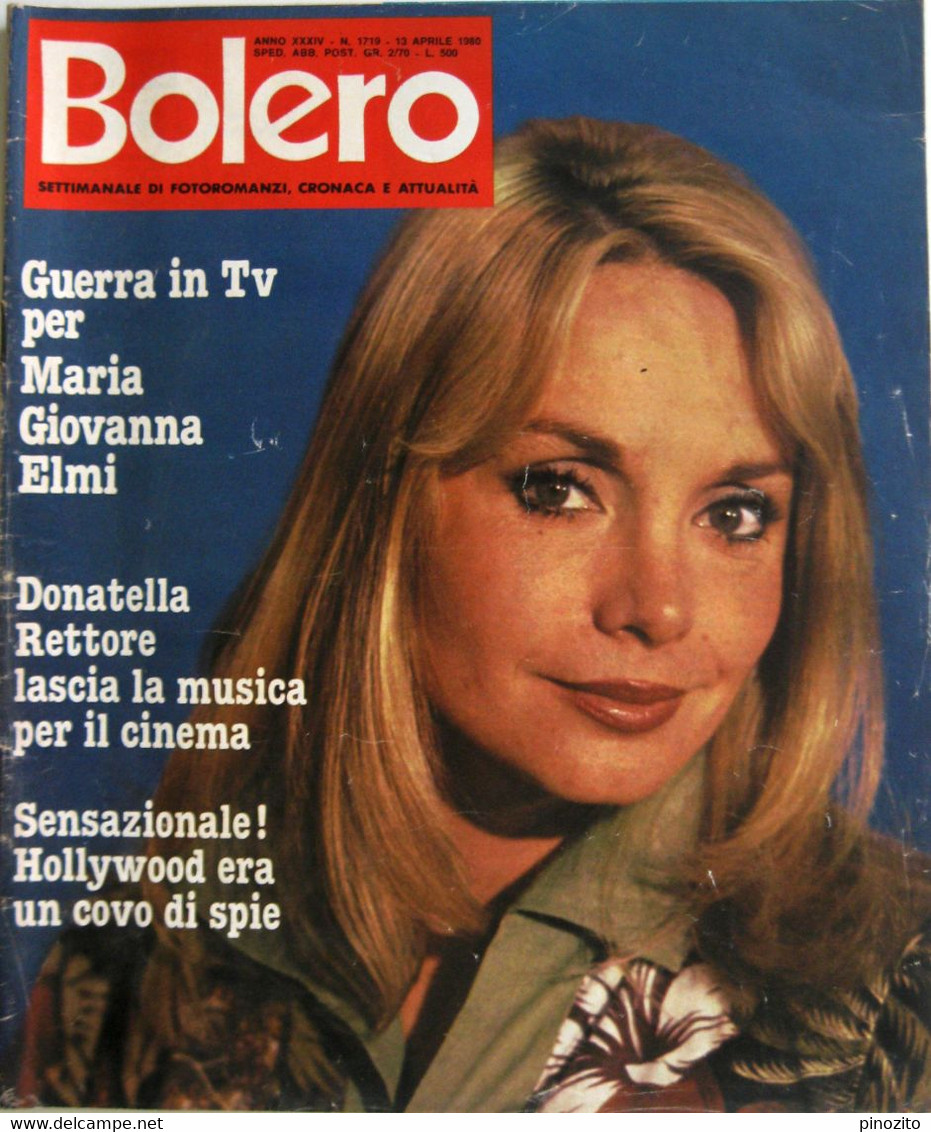 BOLERO 1719 1980 Maria Giovanna Elmi Sylvia Kristel Marina Marfoglia Gloria Paul Richard Gere Bo Derek Stephen Schlaks - Television