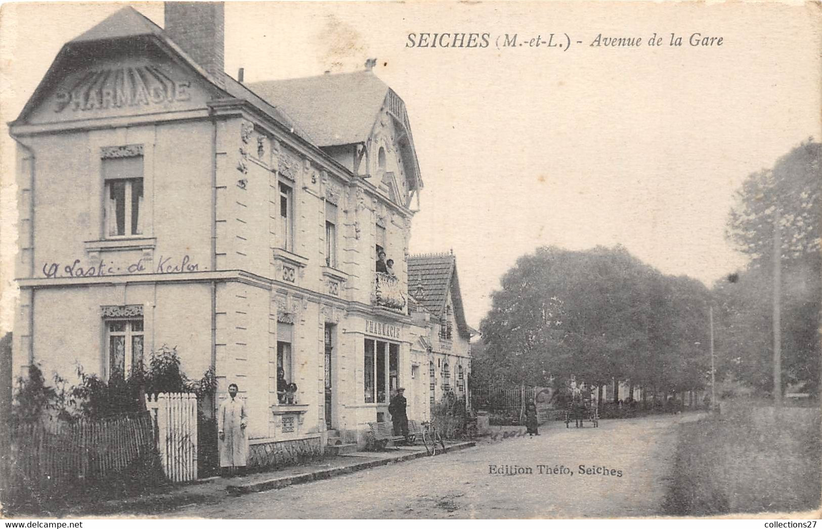 49-SEICHES- AVENUE DE LA GARE - Seiches Sur Le Loir